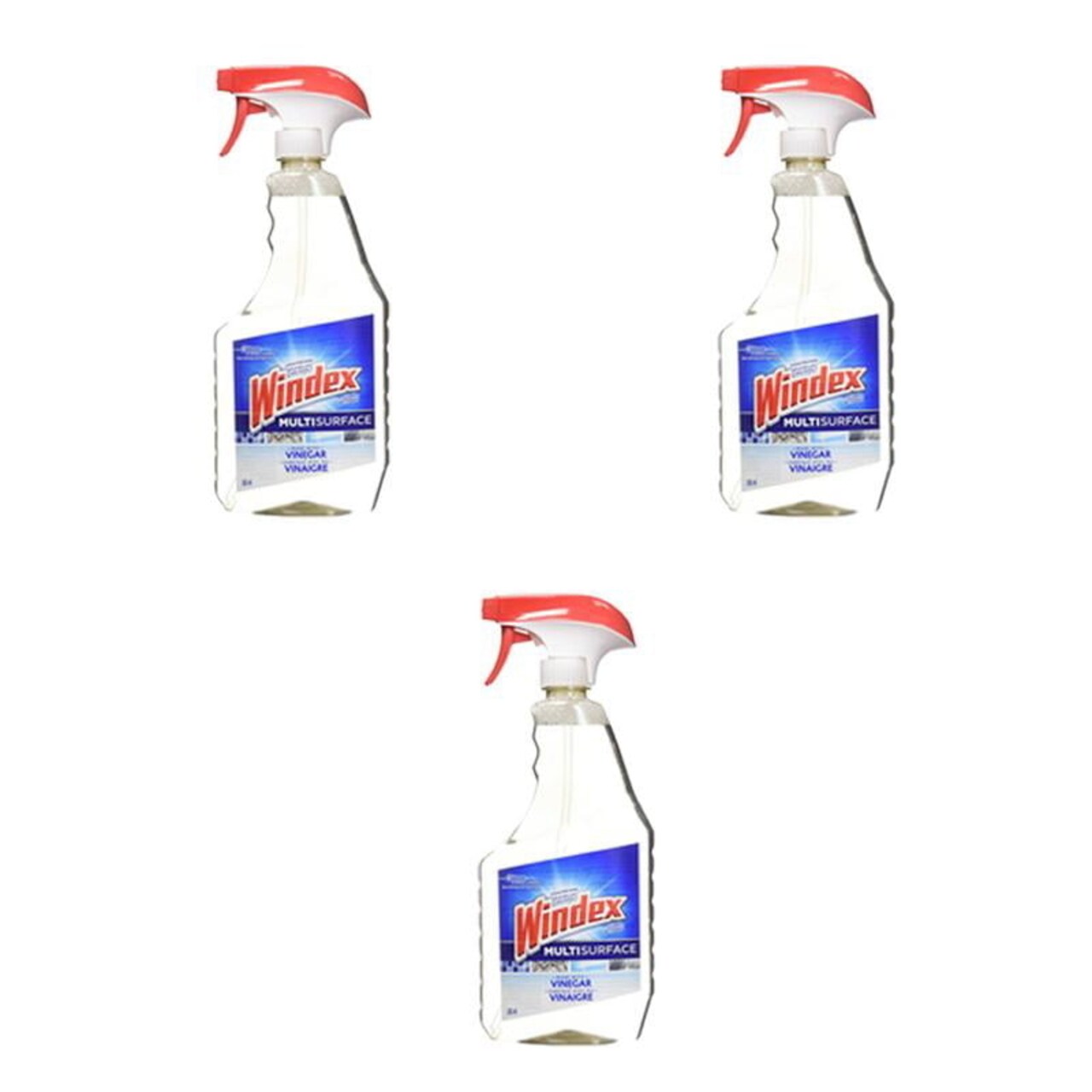Windex Multi-Surface Cleaner with Vinegar - 765mL (Pack of 3